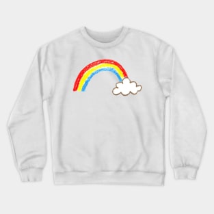 Crayon Rainbow Crewneck Sweatshirt